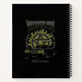 Supernatural "De Winchester Bros" Auto Graphic Notitieboek (Achterkant)