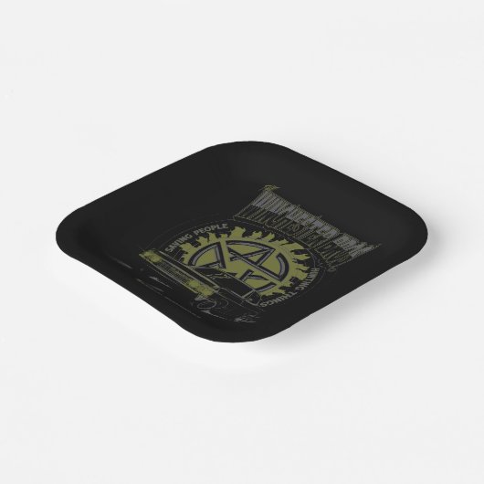 Supernatural "De Winchester Bros" Auto Graphic Papieren Bordje (Gebogen)
