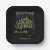 Supernatural "De Winchester Bros" Auto Graphic Papieren Bordje (Voorkant)