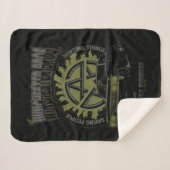 Supernatural "De Winchester Bros" Auto Graphic Sherpa Deken (Voorkant (horizontaal))