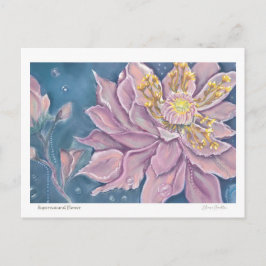 Supernatural Flower Briefkaart