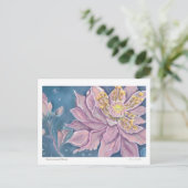 Supernatural Flower Briefkaart (Staand voorkant)