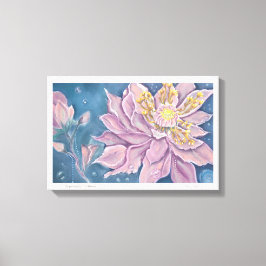 Supernatural Flower Canvas Afdruk