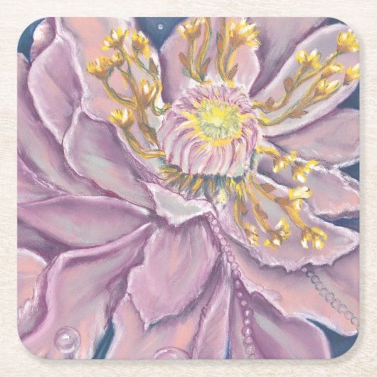 Supernatural Flower Kartonnen Onderzetters (Voorkant)