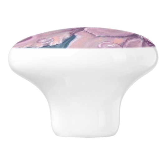 Supernatural Flower Keramische Knop (Zijkant)
