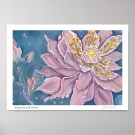 Supernatural Flower Poster