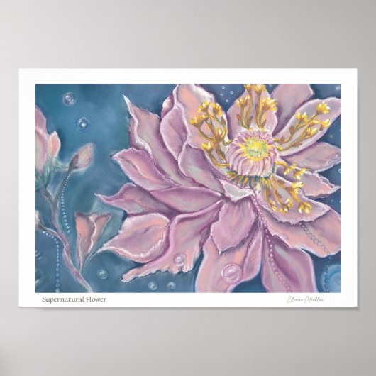 Supernatural Flower Poster (Voorkant)