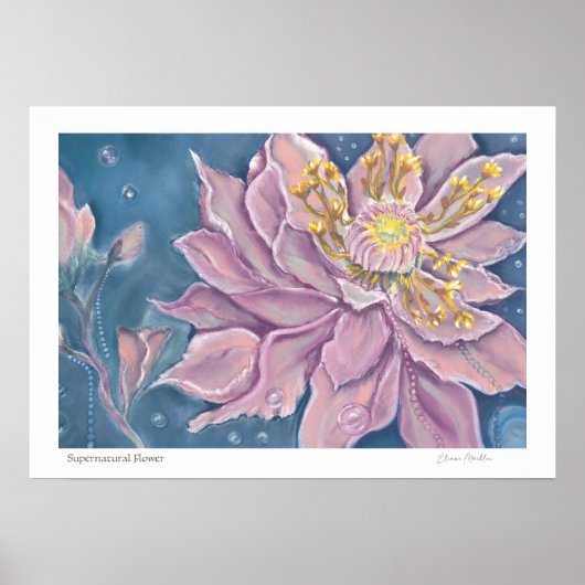 Supernatural Flower Poster (Voorkant)