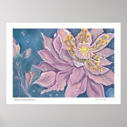 Supernatural Flower Poster (Voorkant)