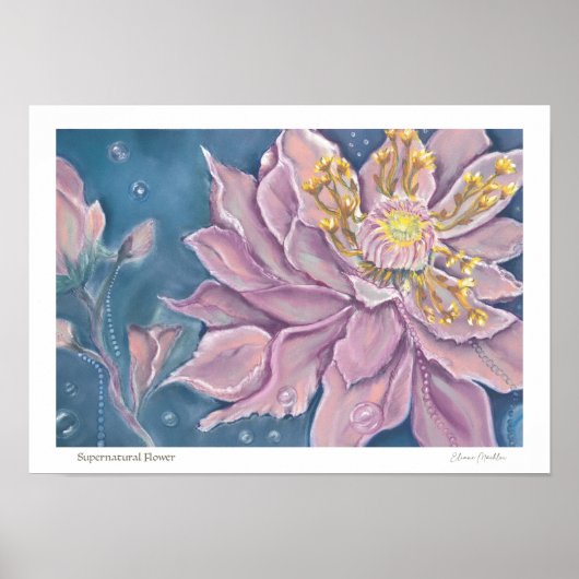 Supernatural Flower Poster (Voorkant)