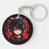 Supernatural Gear: Anime Jongen Sleutelhanger (Achterkant)