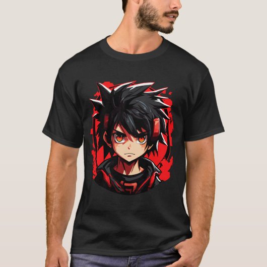 Supernatural Gear: Anime Jongen T-shirt (Voorkant)