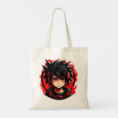 Supernatural Gear: Anime Jongen Tote Bag (Achterkant)