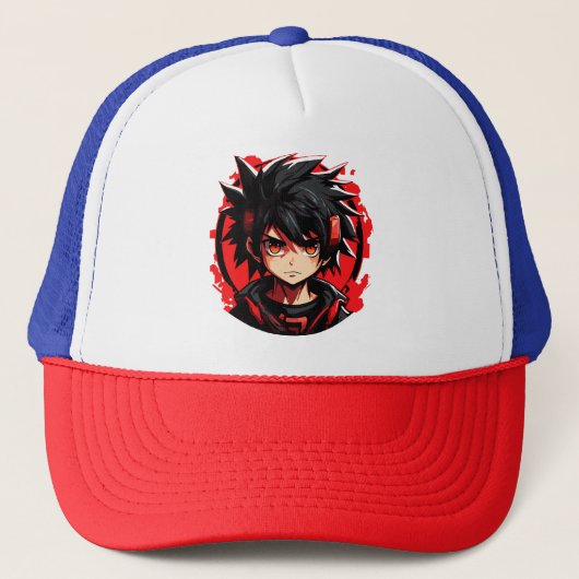 Supernatural Gear: Anime Jongen Trucker Pet (Voorkant)