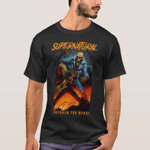 Supernatural Heavy Rock Death Metal T-shirt
