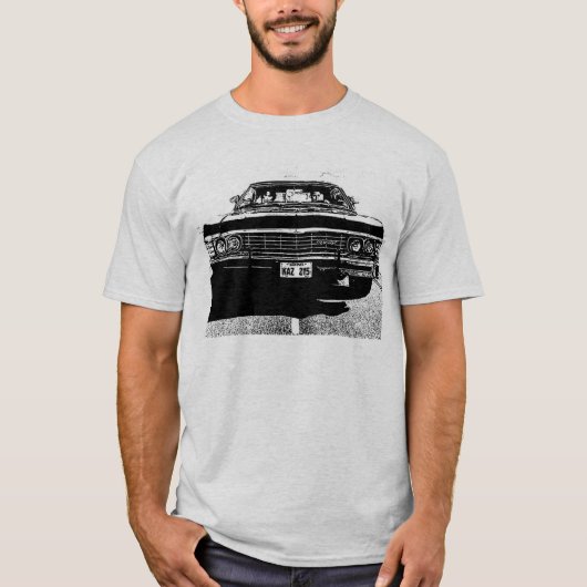 Supernatural Impala T-shirt (Voorkant)