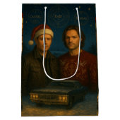 “Supernatural Kerstcadeau Tas – Dean & Sam Medium Cadeauzakje (Achterkant)