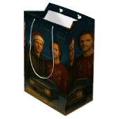“Supernatural Kerstcadeau Tas – Dean & Sam Medium Cadeauzakje (Achterkant Gekanteld)