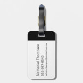 Supernatural Winchester Bros Forest Graphic Bagagelabel (Achterkant verticaal)