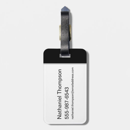 Supernatural Winchester Bros Forest Graphic Bagagelabel (Achterkant verticaal)