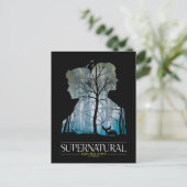 Supernatural Winchester Bros Forest Graphic Briefkaart (Staand voorkant)