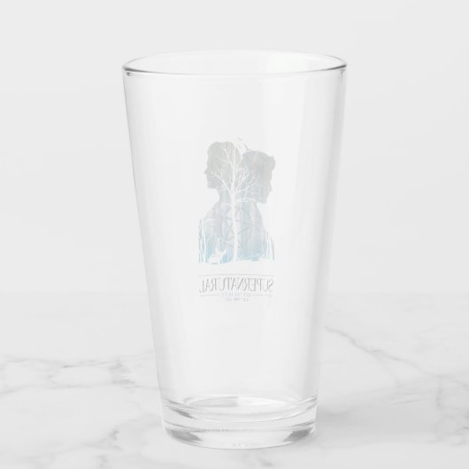 Supernatural Winchester Bros Forest Graphic Glas (Achterkant)