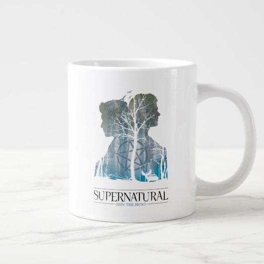 Supernatural Winchester Bros Forest Graphic Grote Koffiekop (Rechts)
