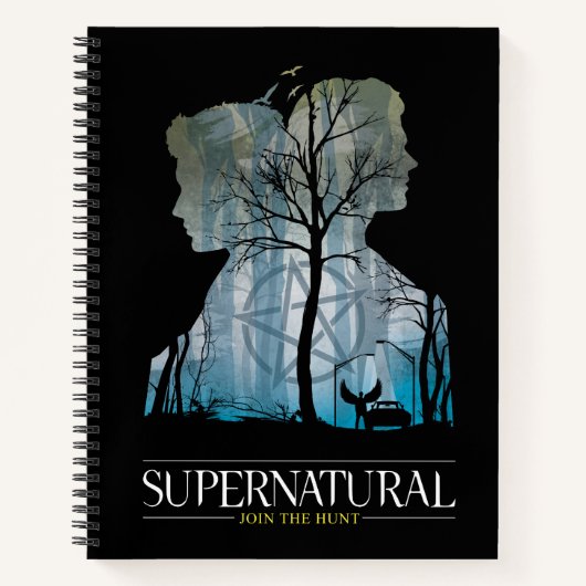 Supernatural Winchester Bros Forest Graphic Notitieboek (Voorkant)