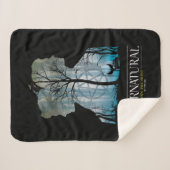 Supernatural Winchester Bros Forest Graphic Sherpa Deken (Voorkant (horizontaal))