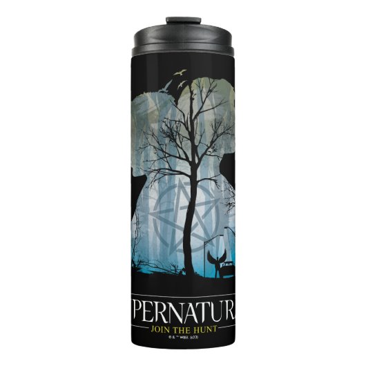 Supernatural Winchester Bros Forest Graphic Thermosbeker (Voorkant)