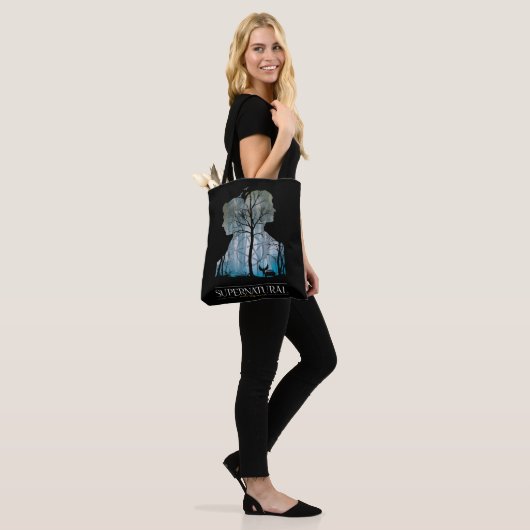 Supernatural Winchester Bros Forest Graphic Tote Bag (Op model)