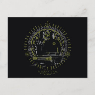 Supernatural Winchester Brothers Familiebedrijf Briefkaart