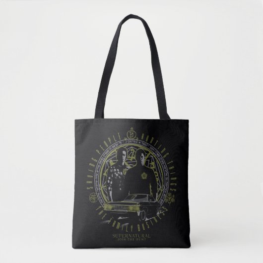 Supernatural Winchester Brothers Familiebedrijf Tote Bag (Voorkant)