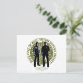 Supernatural Winchester Brothers "Shotgun" Briefkaart (Staand voorkant)