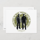Supernatural Winchester Brothers "Shotgun" Briefkaart (Voorkant / Achterkant)