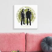 Supernatural Winchester Brothers "Shotgun" Canvas Afdruk (Insitu (Woonkamer))