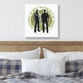 Supernatural Winchester Brothers "Shotgun" Canvas Afdruk (Insitu (Slaapkamer))