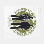 Supernatural Winchester Brothers "Shotgun" Fleece Deken (Voorkant (Horizontaal))