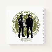 Supernatural Winchester Brothers "Shotgun" Notitieboek (Achterkant)