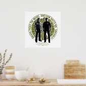Supernatural Winchester Brothers "Shotgun" Poster (Keuken)