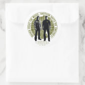 Supernatural Winchester Brothers "Shotgun" Ronde Sticker (Tas)
