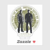 Supernatural Winchester Brothers "Shotgun" Sticker (Vel)