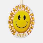 Supernatuur Freak Smile Keramisch Ornament (Rechts)