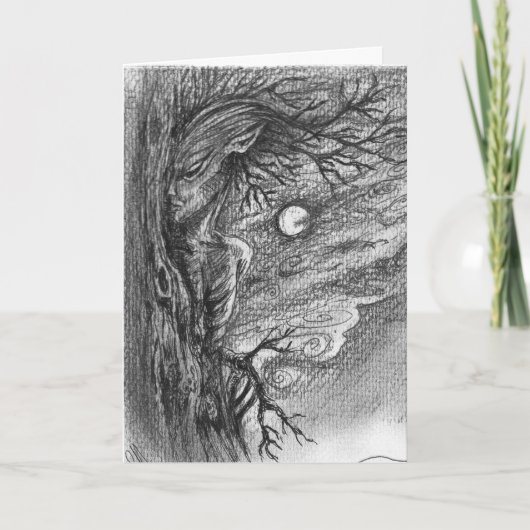 Supernatuurboomcreatkaart Kaart (Voorkant)