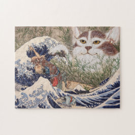 Supernatuurkat bij de Grote Golf Legpuzzel
