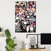 Supernatuurlijk collage poster (Thuiskantoor)