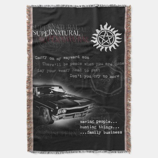 Supernatuurlijk Deken (Voorkant Verticaal)