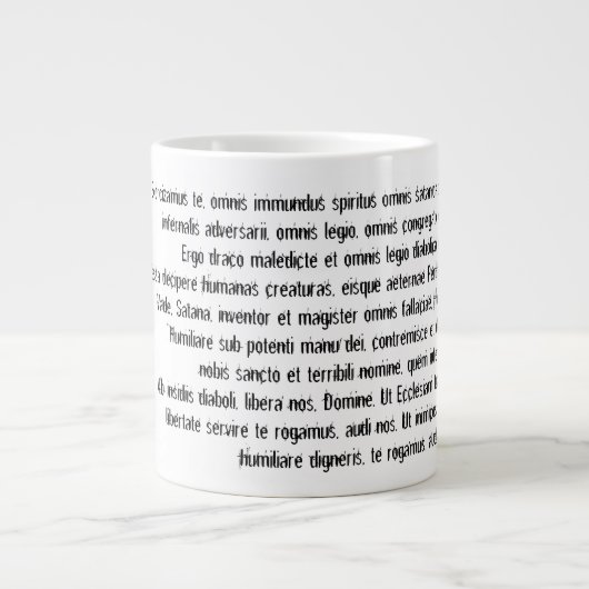 Supernatuurlijk Exorcisme BIG Coffee-Mok Grote Koffiekop (Voorkant)