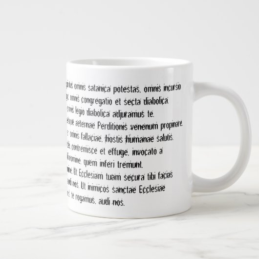 Supernatuurlijk Exorcisme BIG Coffee-Mok Grote Koffiekop (Rechts)