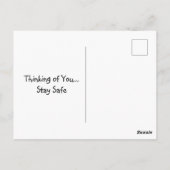 Supernatuurlijk kat briefkaart (Achterkant)